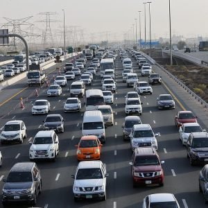 Dubai traffic this week