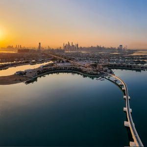 Sunrise in Dubai