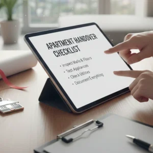 apartment handover checklist UAE