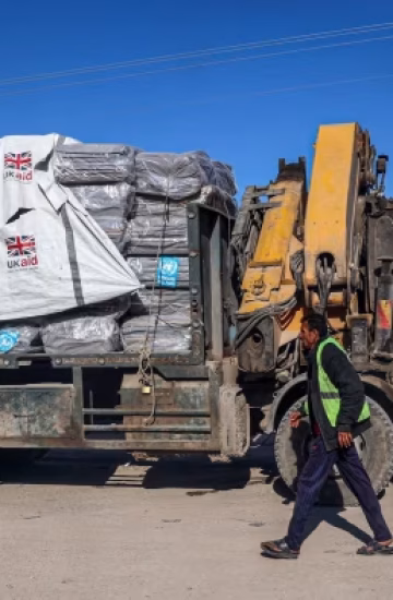 UAE Aid Trucks