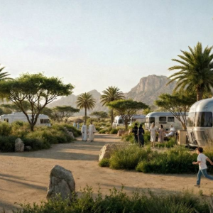 Dubai integrated RV tourism route