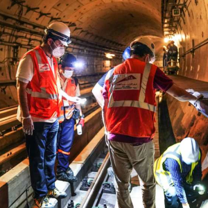 RTA drone technology Dubai Metro tunnels