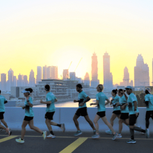 Burj2Burj half marathon Dubai