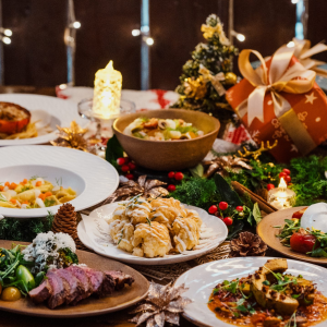 Garage Restaurant Christmas Eve dinner