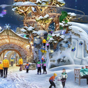 Snow Themed Christmas UAE