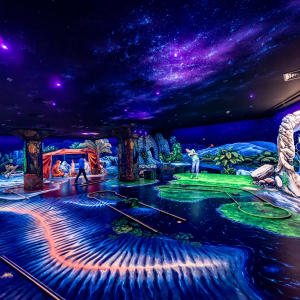 3D Blacklight Minigolf Dubai