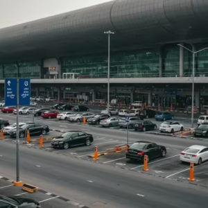 Dubai Airport ticketless parking